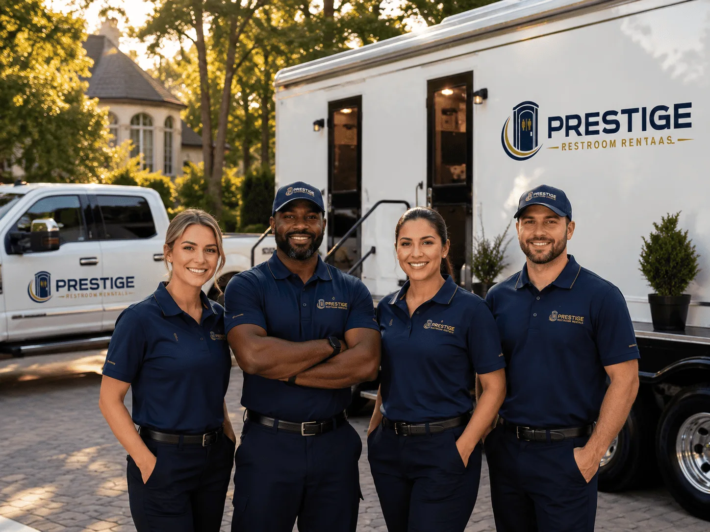 Trusted Luxury Portable Restrooms company in Nichols, WI